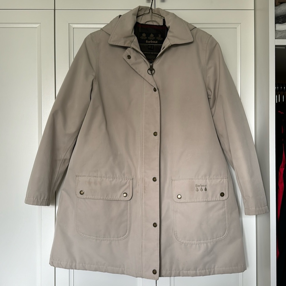 Barbour Beige Women's Coat